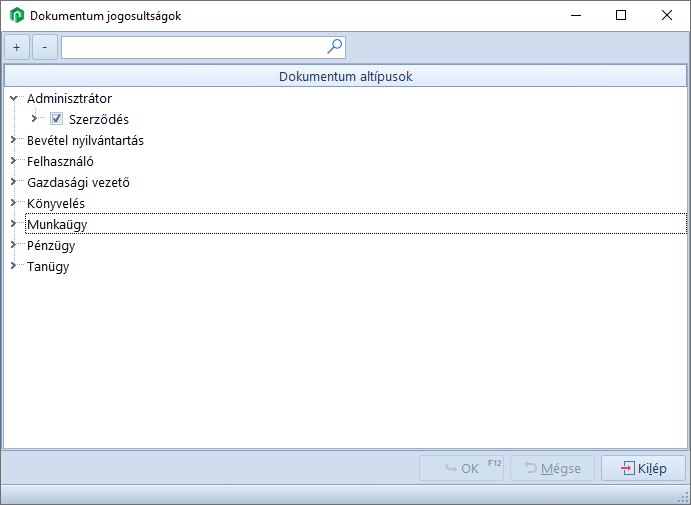DokumentumJogosultsagok
