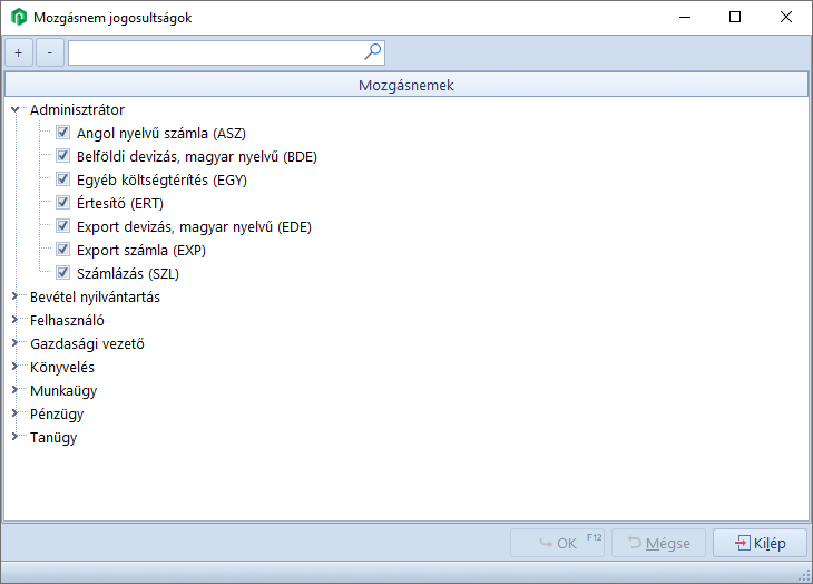 MozgasnemJogosultsagok
