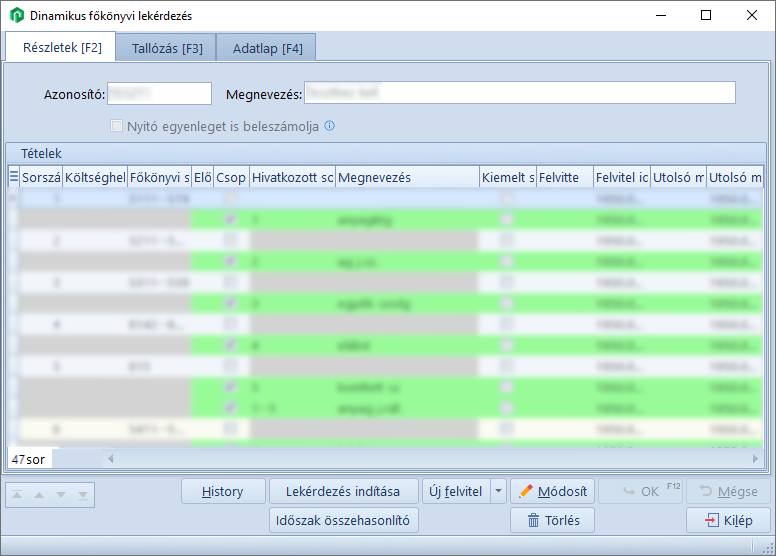 DinamikusFokonyviLekerdezes