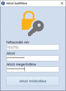JelszoBeallitas